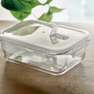 Lunchbox i borosilikat glas